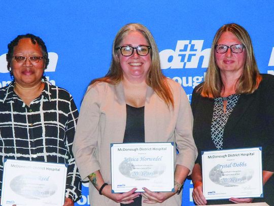 MDH Employees Honored at Annual Banquet