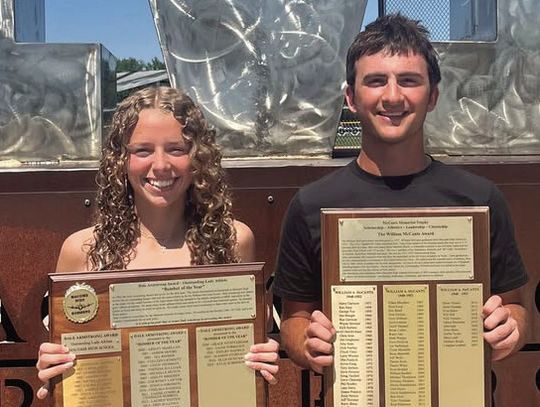 MHS Athletes Earn Dale Armstrong & William MCants Awards