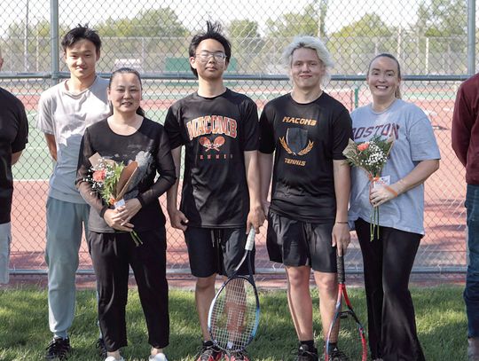 MHS Boys Tennis Enjoys Successful Senior Day