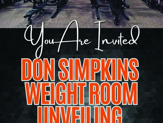 MHS Don Simpkins Weight Room Dedication