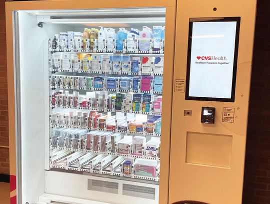 New CVS Health Vending Machine Enhances Convenience in University Union