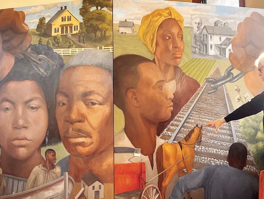 New Mural Honors Freedom Seekers