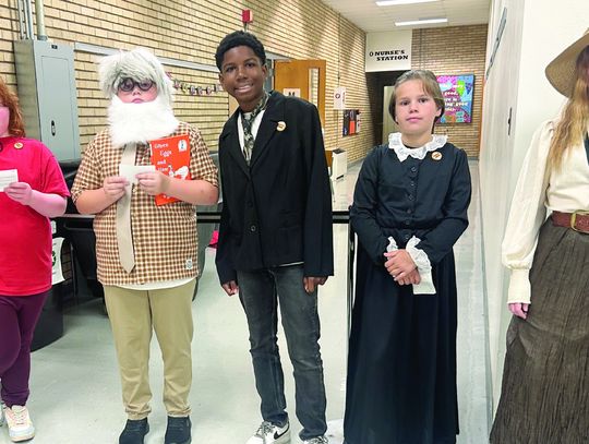 Notable Figures Come to Life at Edison School