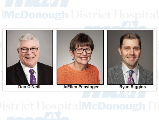 O'Neill Elected MDH Board Chair as Greuel Steps Down