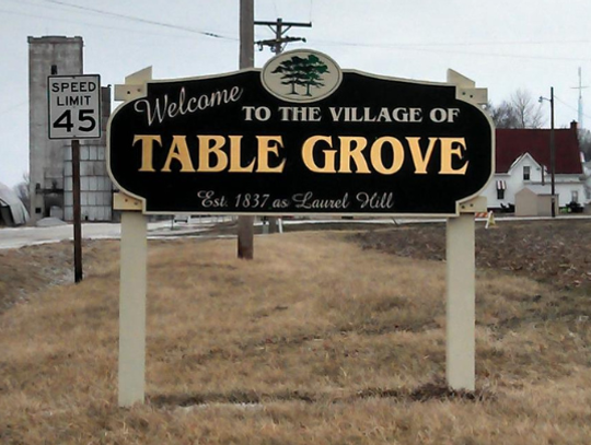 Orders Being Taken for Table Grove Memorial Trees