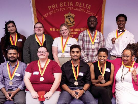 Phi Beta Delta at WIU Inducts 12 Members