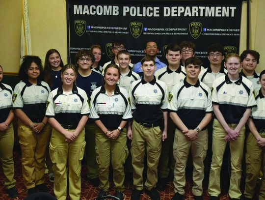 Police Explorers Awards