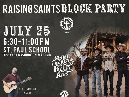 Raising Saints Block Party Set for July 25