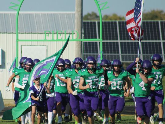 Rebels See Gridiron Campaign Ended By Warriors