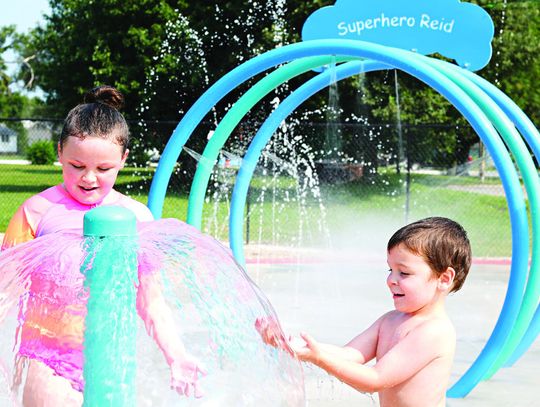 Reid Brewer Memorial Splash Park Opens