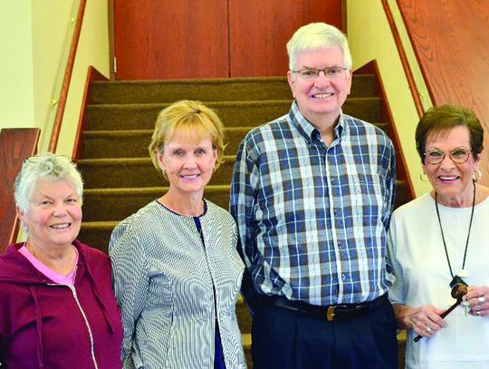 Retired Teachers Learn About Camp Ellis