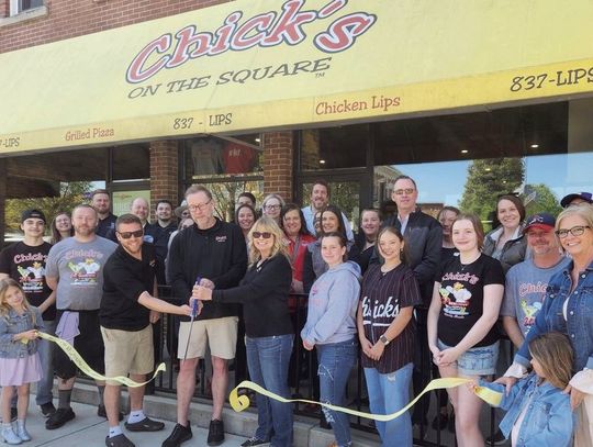 Ribbon Cutting to Celebrate the 20th Anniversary of Chicks on the Square