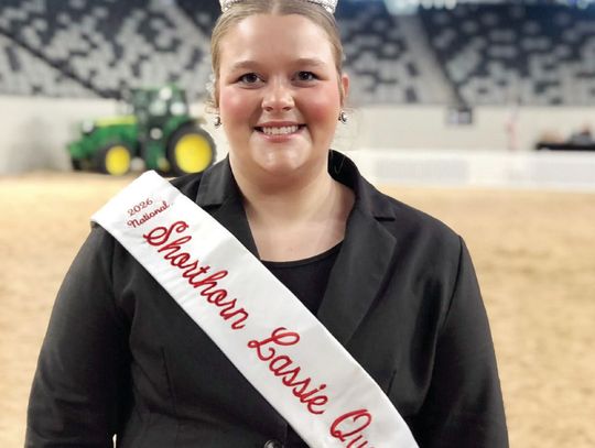 Riggins Crowned National Shorthorn Lassie Queen