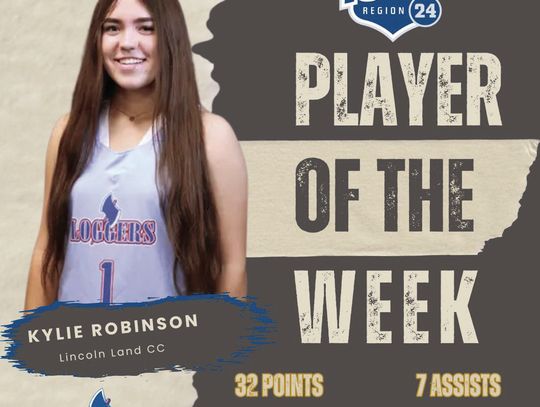 Robinson Named NJCAA Region 24 Player of the Week