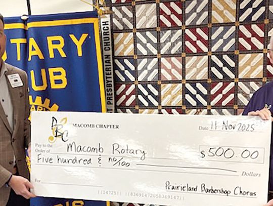 Rotary of Macomb Meeting Highlights