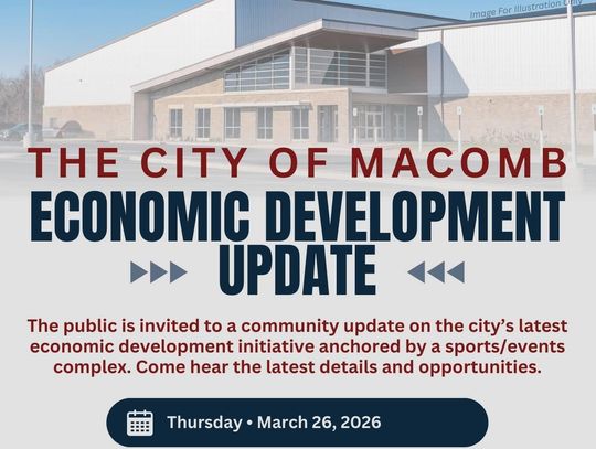 Sports Complex Community Update Set for March 26