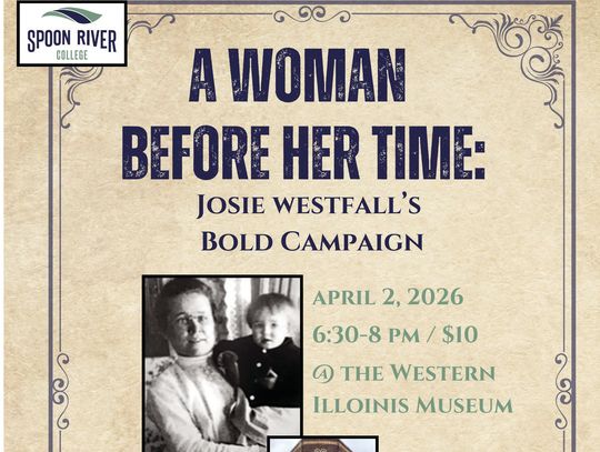 SRC Offers A Woman Ahead of Her Time: Josie Westfall’s Bold Campaign