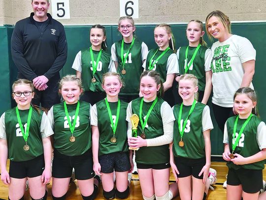 St Paul Girls Take First 6th Grade Tourney