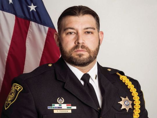 Tedrow Sworn in as New Macomb Police Chief