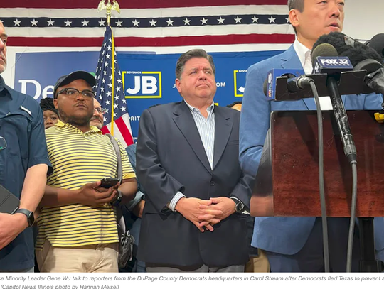 Texas Dems flee to Illinois to block redistricting vote