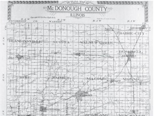 The History of McDonough County: What's in a Name? McDonough County Township Names