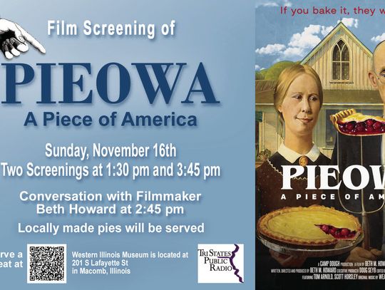 Western Illinois Museum to Host Filmmaker for Screenings of PIEOWA: A Piece of America