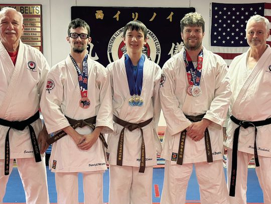 Western Illinois Shotokan Karate Jujitsu Club Comes Home Winners