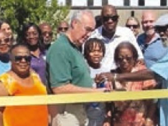 William H. Thorpe Memorial Park Dedicated at Ribbon-Cutting Ceremony