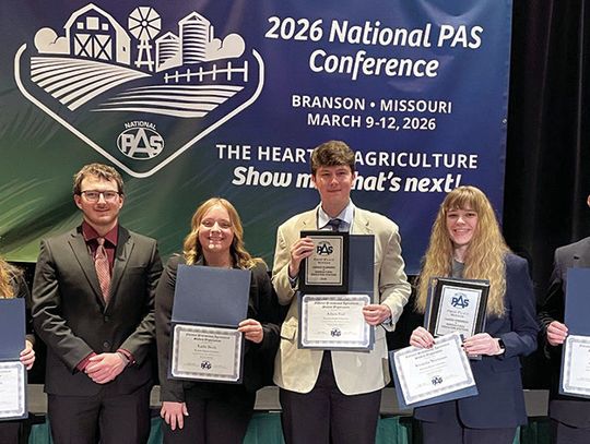 WIU Agriculture Students Earn National Honors at PAS Conference