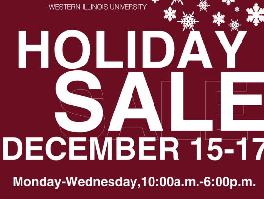 WIU Department of Art & Design to Host Annual Holiday Art Sale