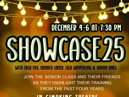 WIU Department of Theatre and Dance Students Stage Showcase Dec.4-6