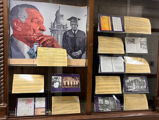 WIU History Class Prepares Rev. C.T. Vivian Exhibit