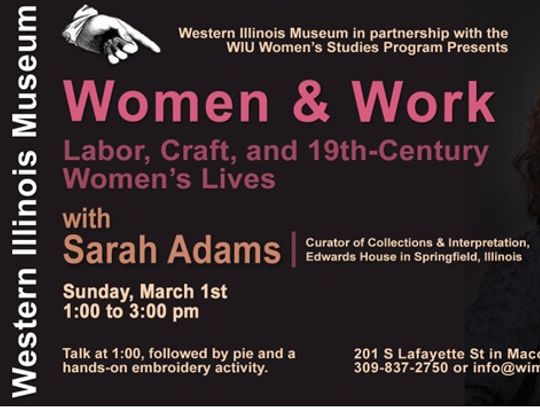 Women & Work: Labor, Craft and 19th-Century Women’s Lives March 1