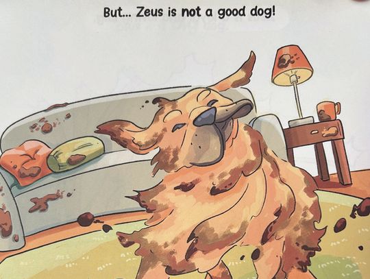 'Zeus is a Dog:' MHS Grad Pens Children's Book about Beloved Pet