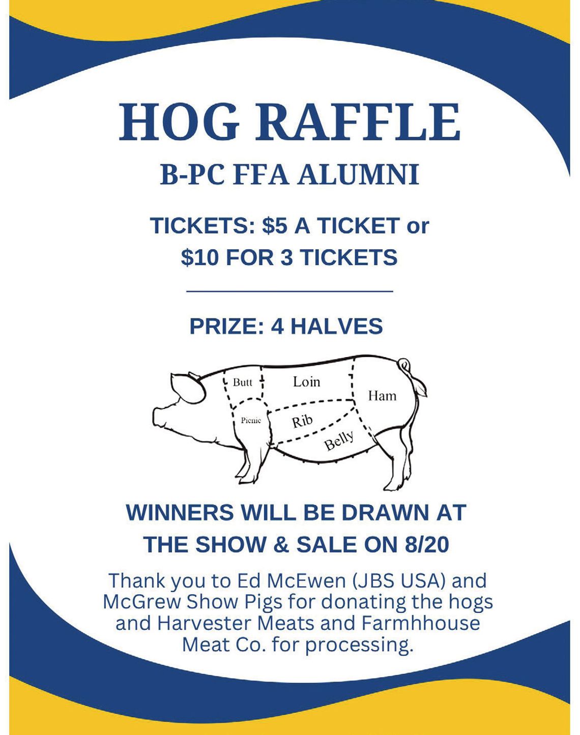 2025 Bushnell-Prairie City FFA Alumni Livestock Show, Sale Rules 2025 Bushnell-Prairie City FFA Alumni Livestock Show, Sale Rules