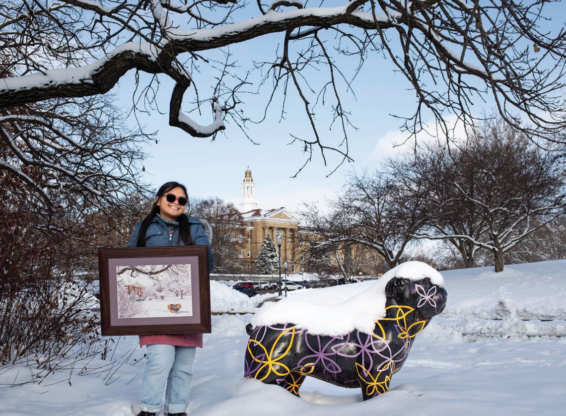 Art Education Major Designs Annual University Holiday Card Art Education Major Designs Annual University Holiday Card