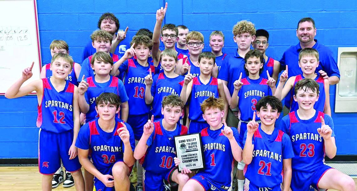 B-PC Junior High Basketball Named Conference Champions