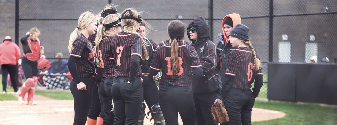 Bomber Softball Grounded By Indians And Saukees