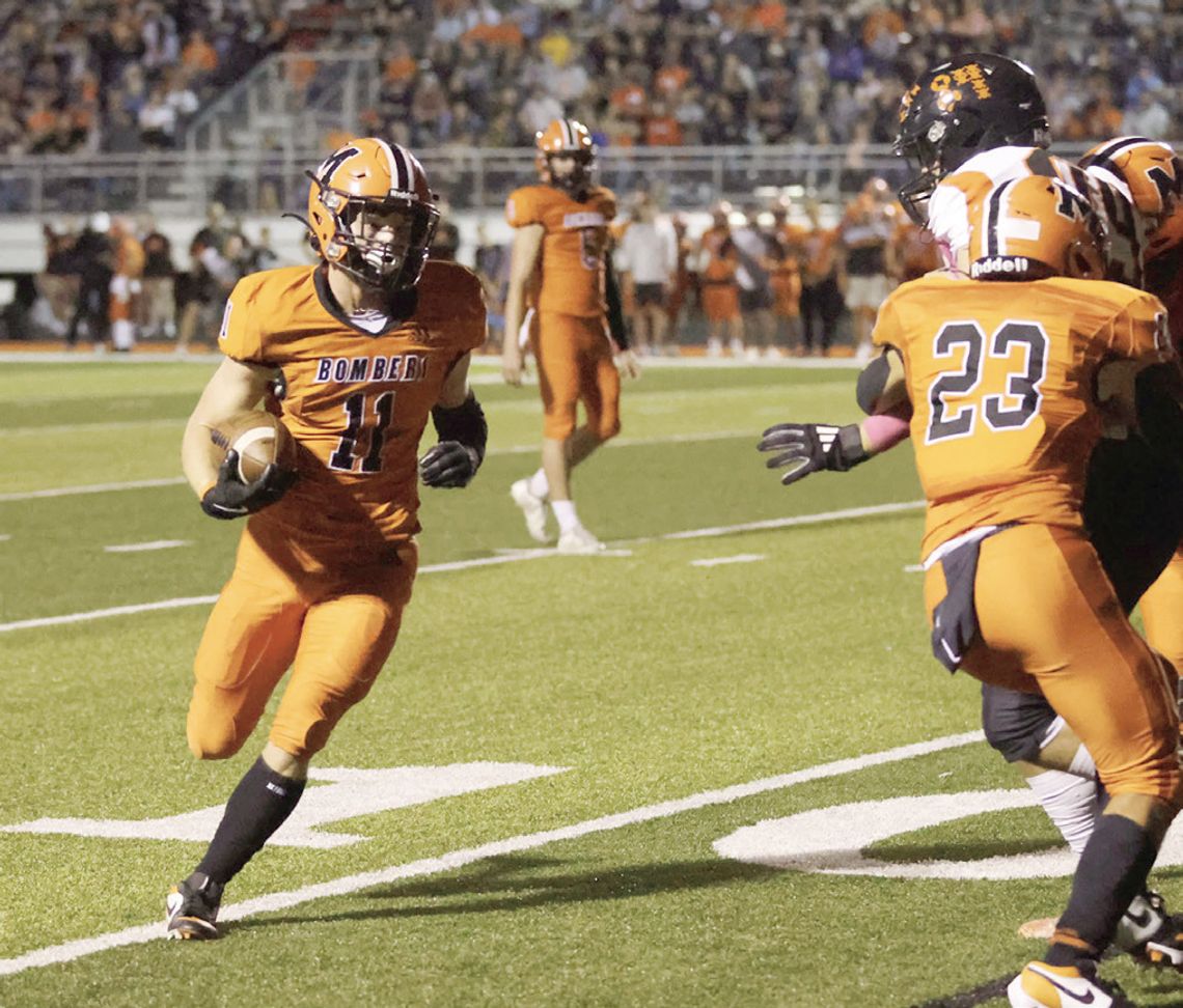 Bombers Power Past Elmwood/Brimfield 42-13