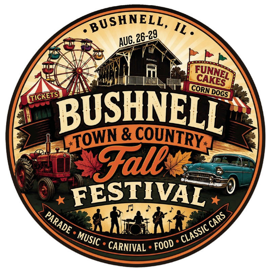 Bushnell’s Town & Country Fall Festival Bushnell’s Town & Country Fall Festival