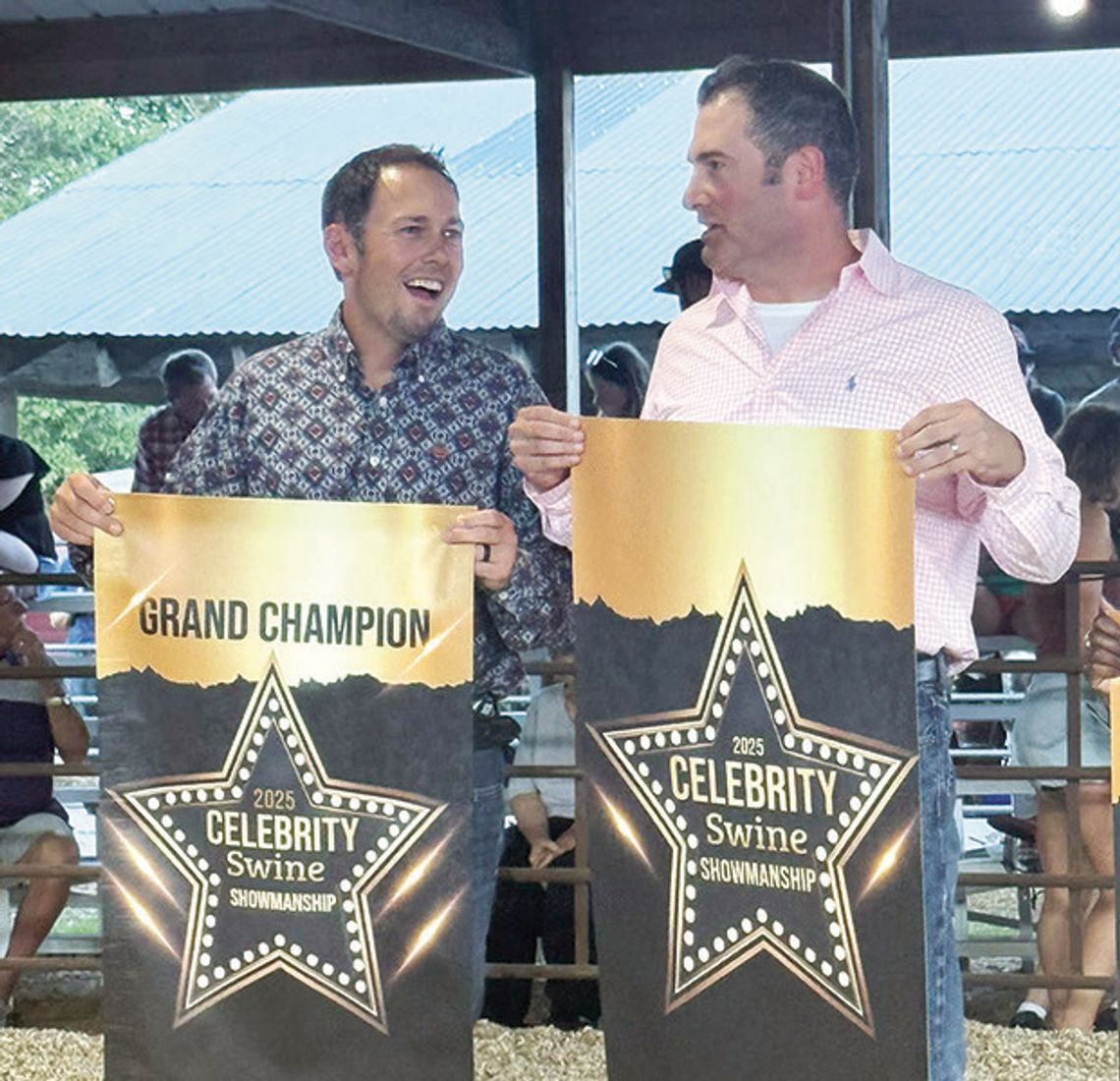 Celebrity Night at 4-H - Woodrum Awarded Grand Champion