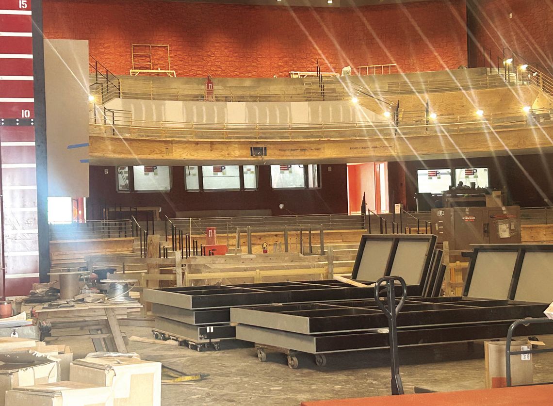 Center for Performing Arts – the Goldfarb - at WIU Nearing 'Substantial Completion'