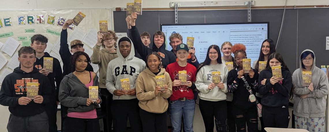 Classic Novel Purchased for MHS English Classes Through MEF Grant Classic Novel Purchased for MHS English Classes Through MEF Grant