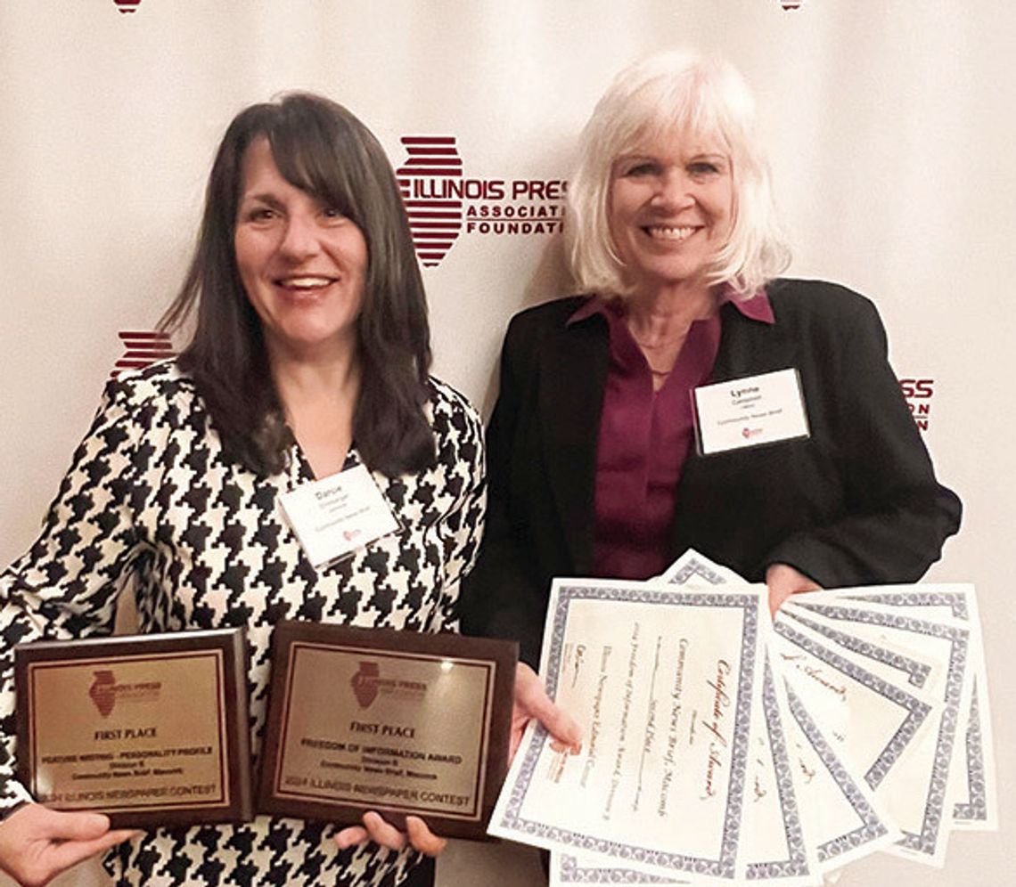 CNB Brings Home The Hardware from the Illinois Press Association Convention