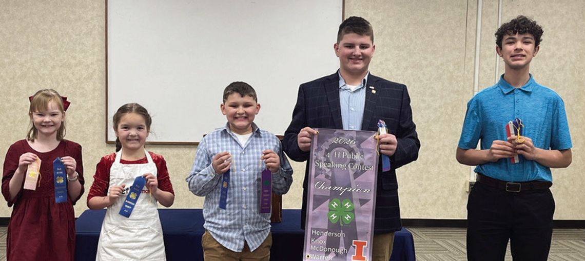 Confident Voices Rise: Youth Recognized at State 4-H Speaking Contest