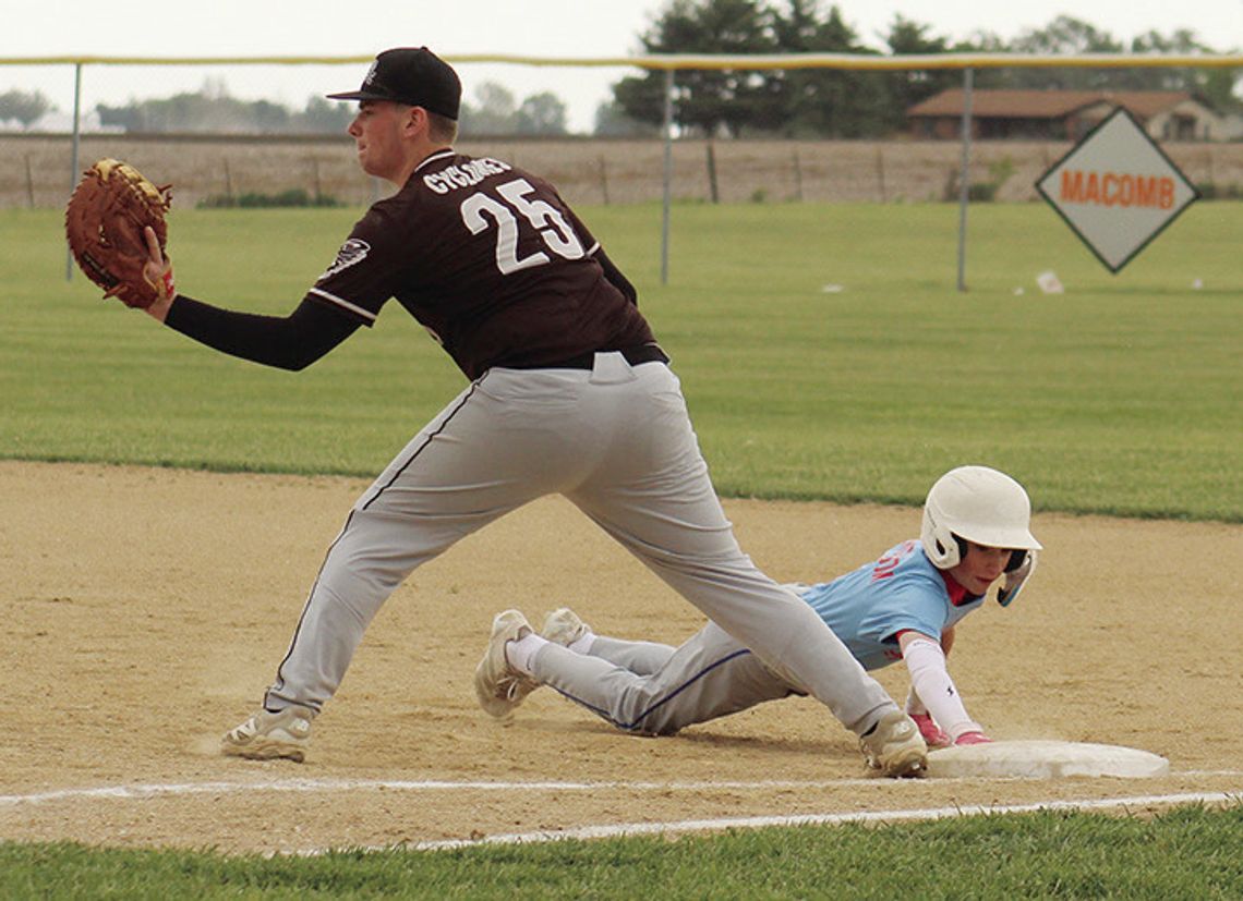 Cyclones Offensive Outburst Follows Rain In 17-2 Victory