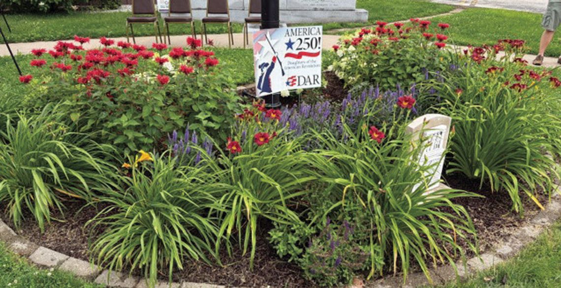 DAR Dedicates Never Forget Garden in Macomb DAR Dedicates Never Forget Garden in Macomb