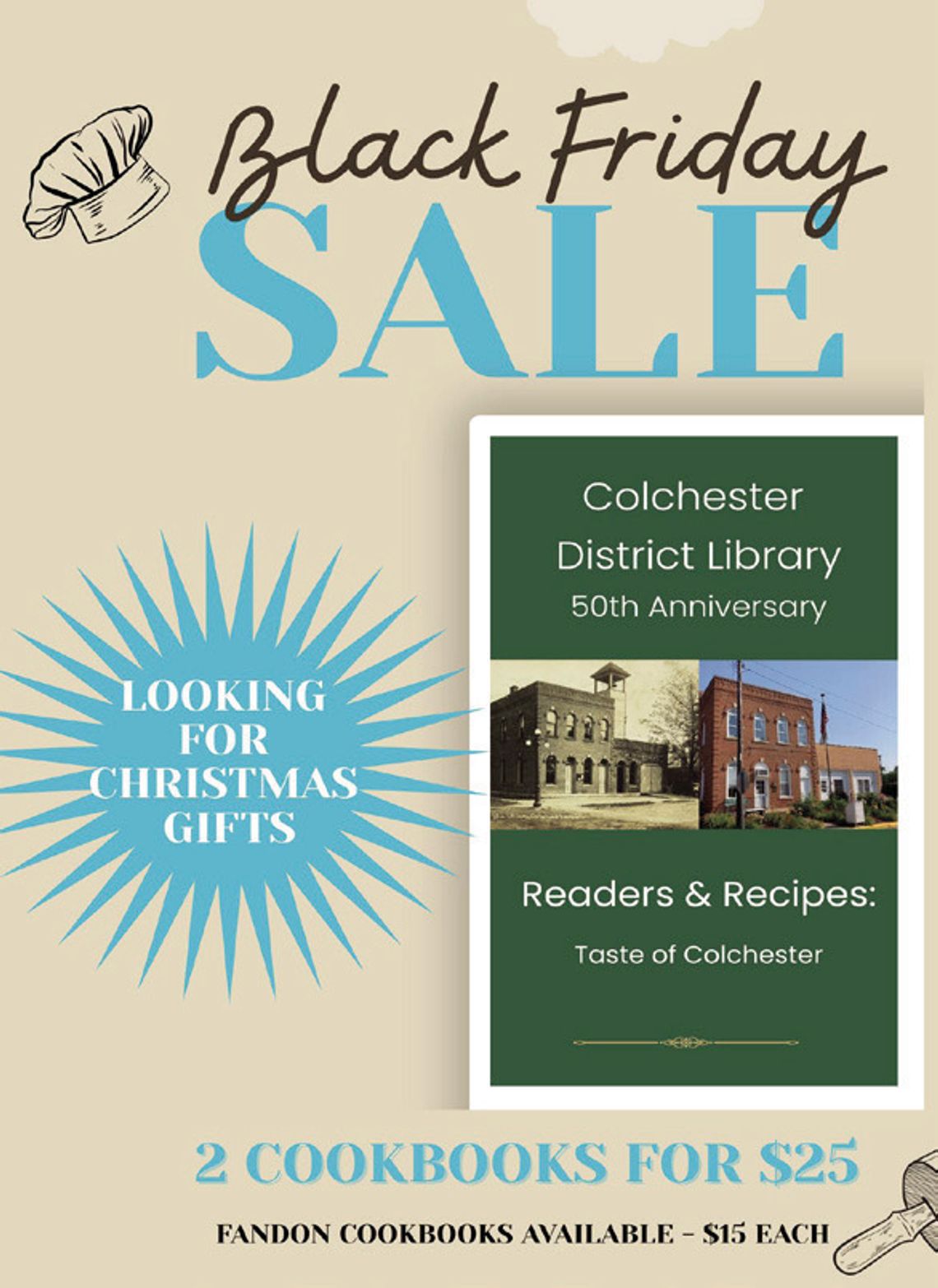 Fandon Christian Church Cookbook Available