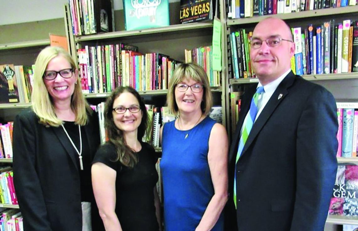 Friends of the Macomb Public Library Recognize 25 Years of Clock Tower Community Bank Sponsorship Friends of the Macomb Public Library Recognize 25 Years of Clock Tower Community Bank Sponsorship