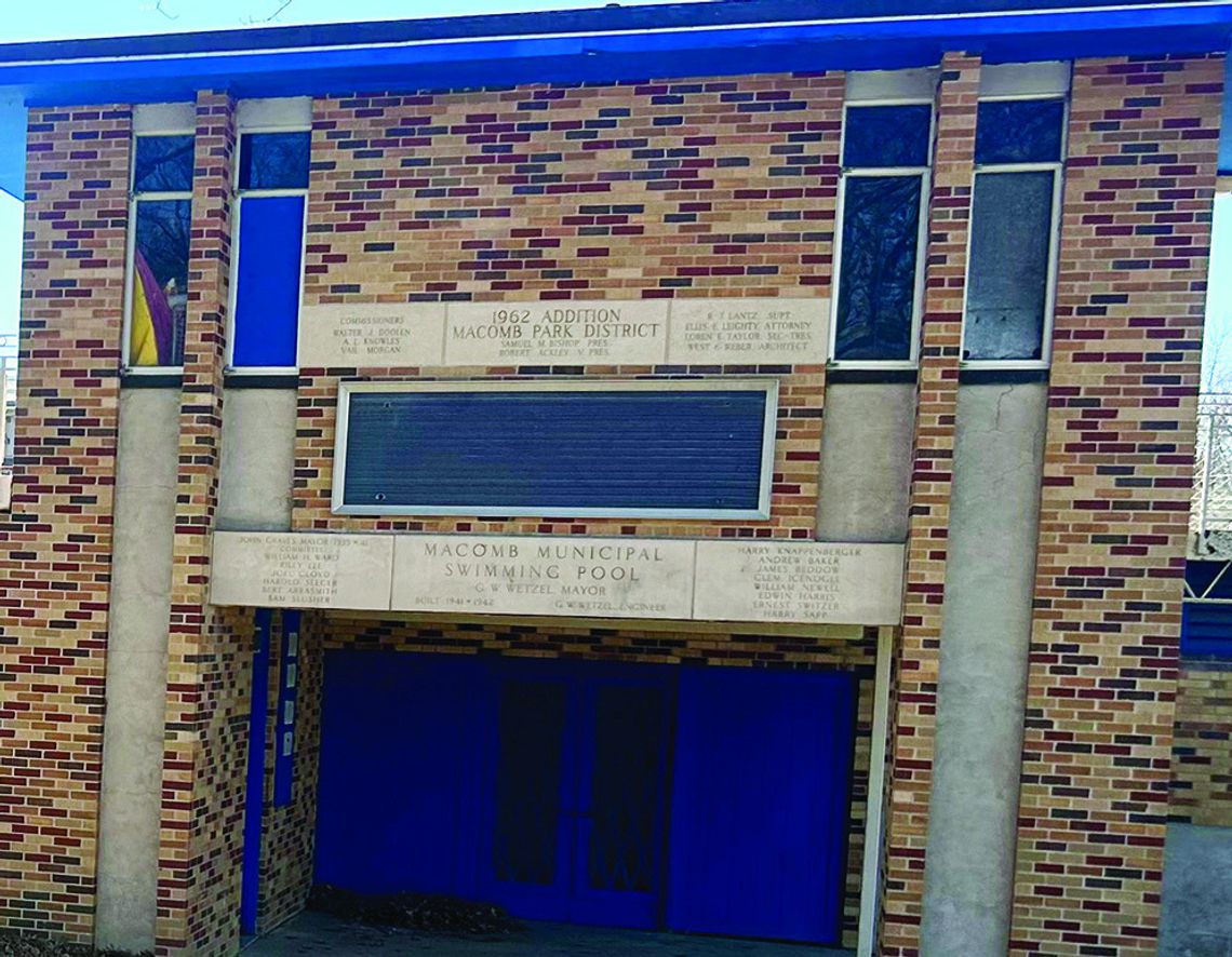 Future of Macomb's Glenwood Pool Topic at City Council Meeting